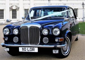 Blue Baroness Wedding Car Hire Classic Car Hire Lord Cars