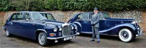 Blue Baroness Classic Car Hire Lord Cars