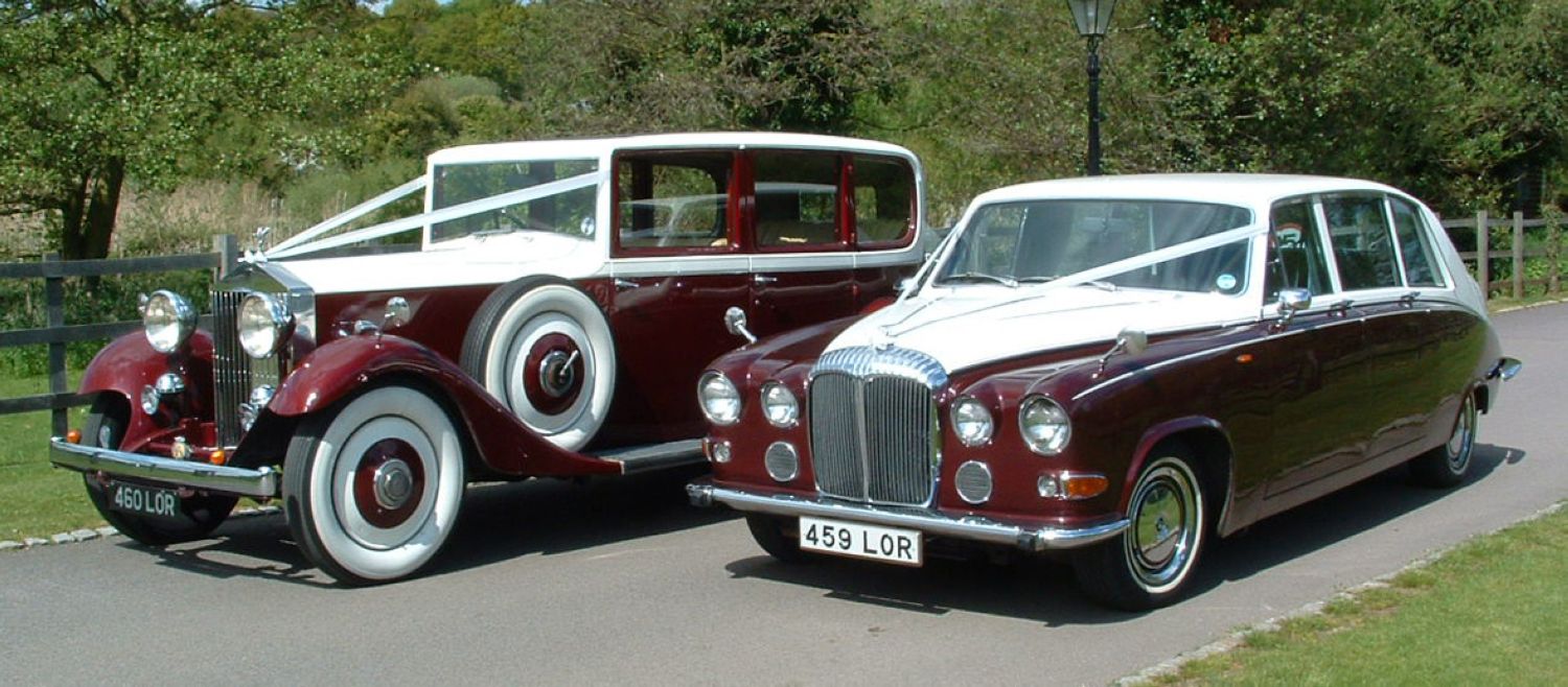 Ruby Baroness Classic Wedding Car Hire Lord Cars